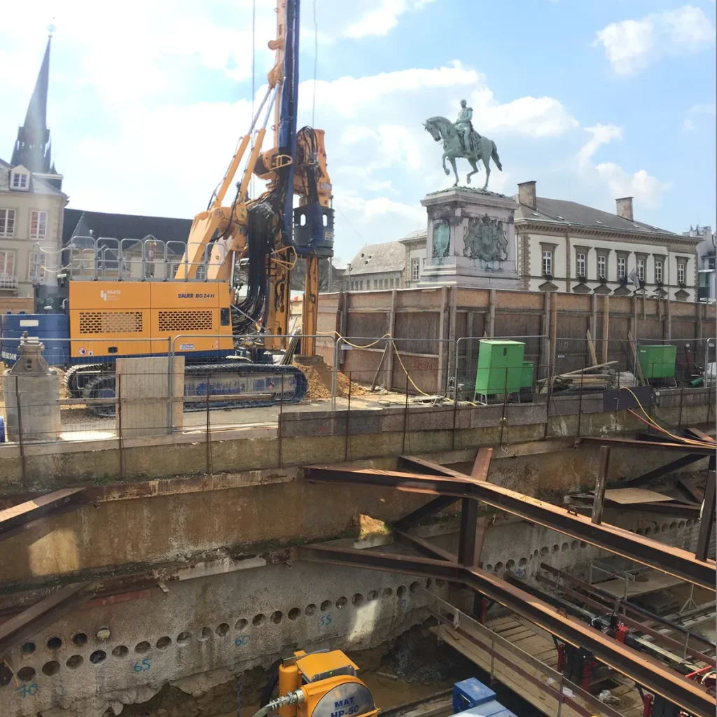 Rénovation et extension parking souterrain